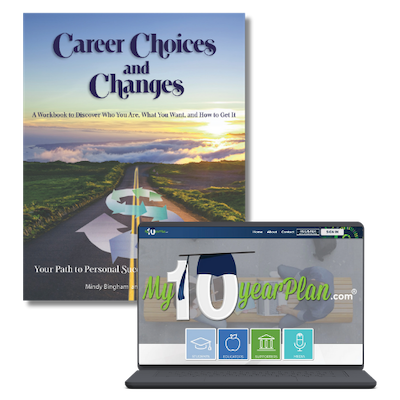 Career Choices and Changes Workbook and a License to My10yearPlan.com 